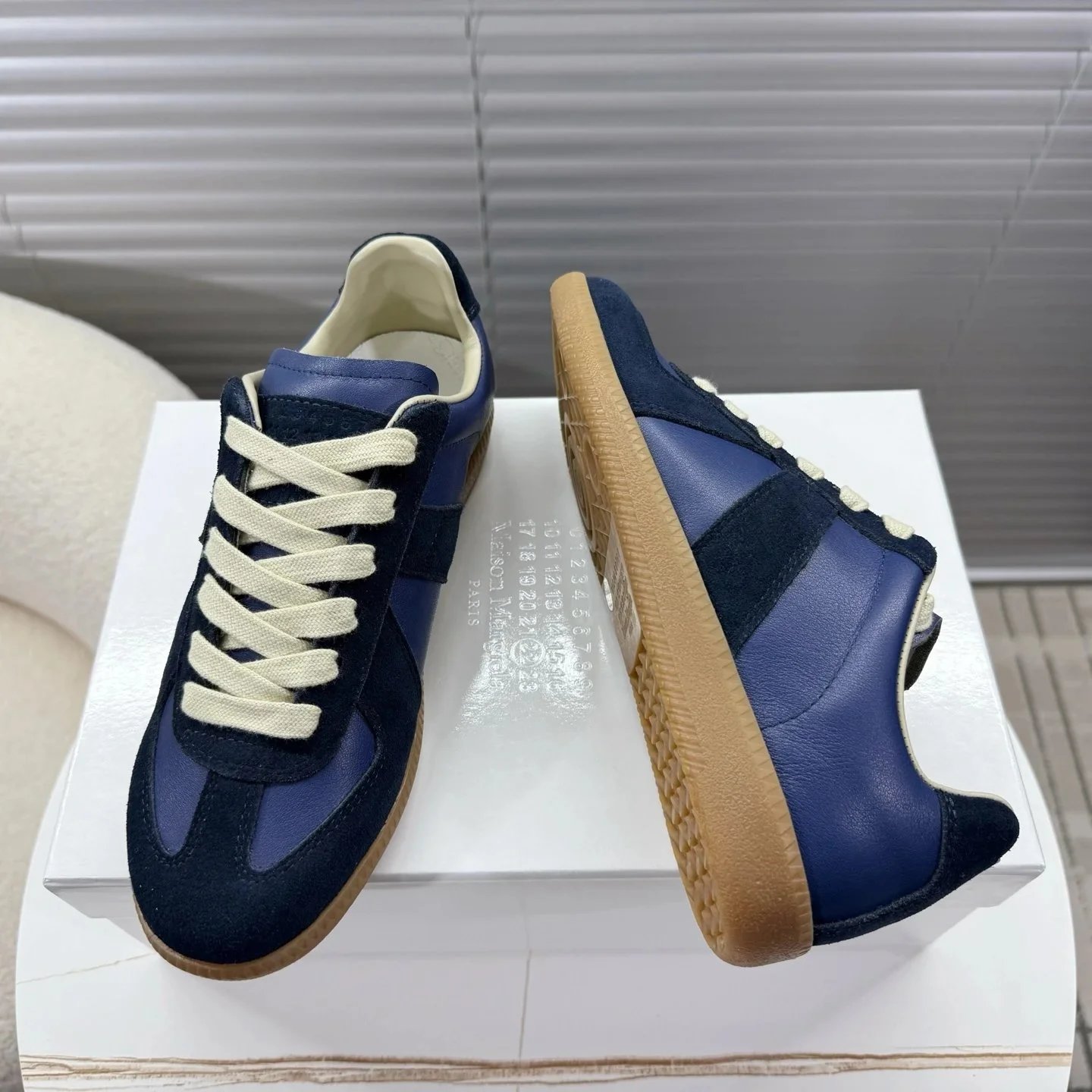 Maison Margiela Sneakers Replica Low-Top Lace-Up — 07