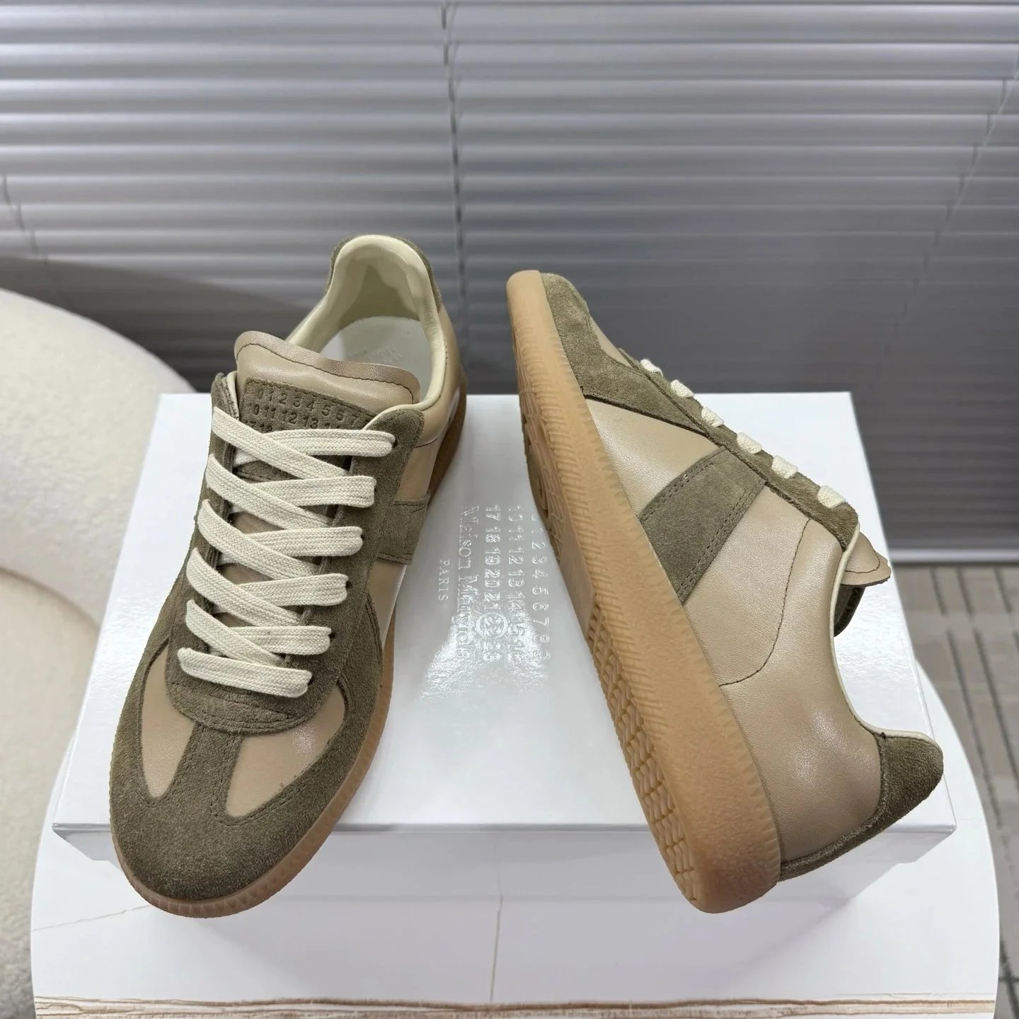Maison Margiela Sneakers Replica Low-Top Lace-Up — 12