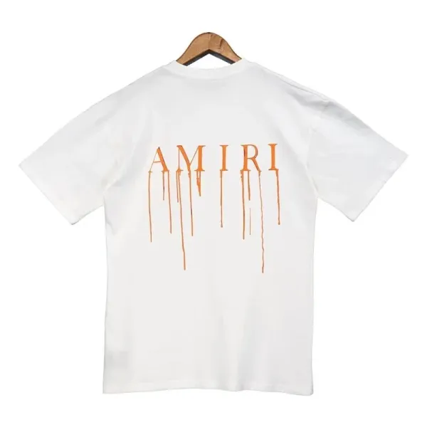 Amiri Logo Graphic T-Shirt Royal Blue - 9
