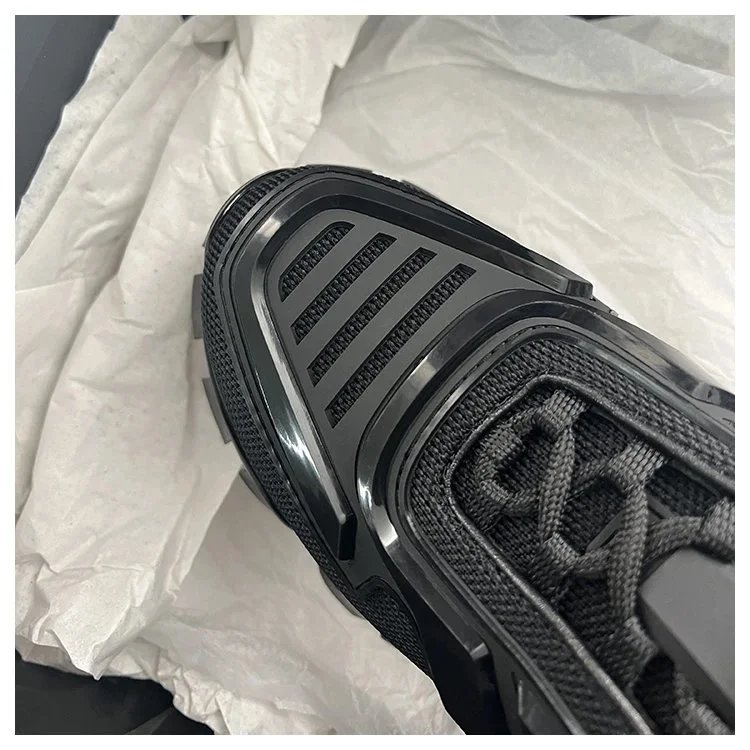 Prada Cloudbust Thunder Black and White Chunky Sneakers - 2