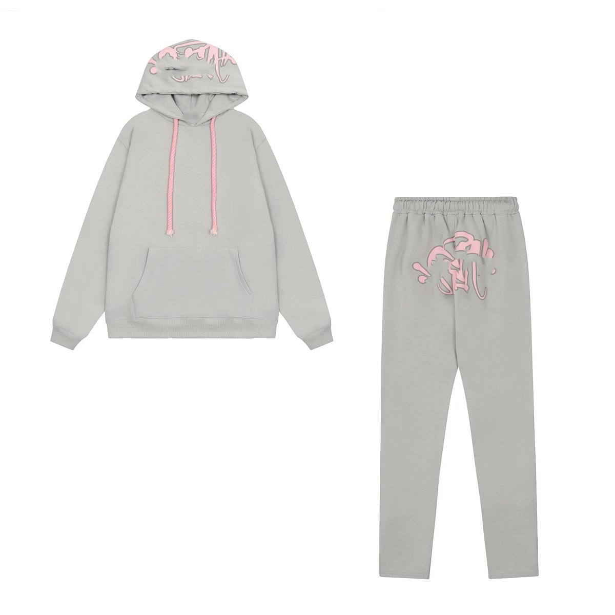 Design Light Blue Embroidered Hoodie and Sweatpants Set Casual Set product detail 6 in Litbuy spreadsheet finds