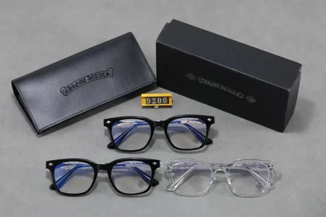 Chrome Hearts Eyewear Rectangular Optical Frames with Decorative Metal Temples product detail image 6