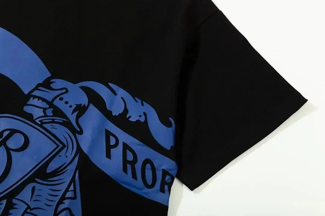 Burberry Knight Print White T-Shirt product detail 10 in Litbuy spreadsheet finds