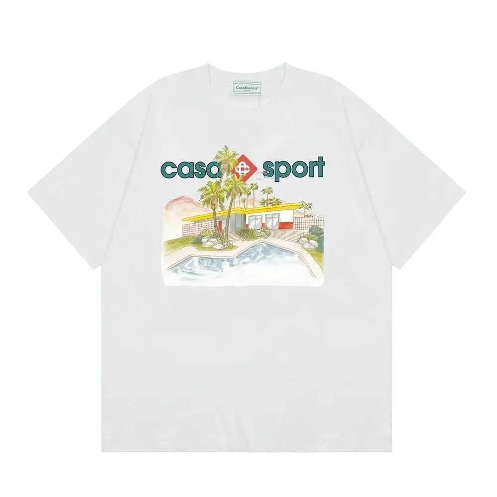 Rhode Graphic Print White Black T-Shirt