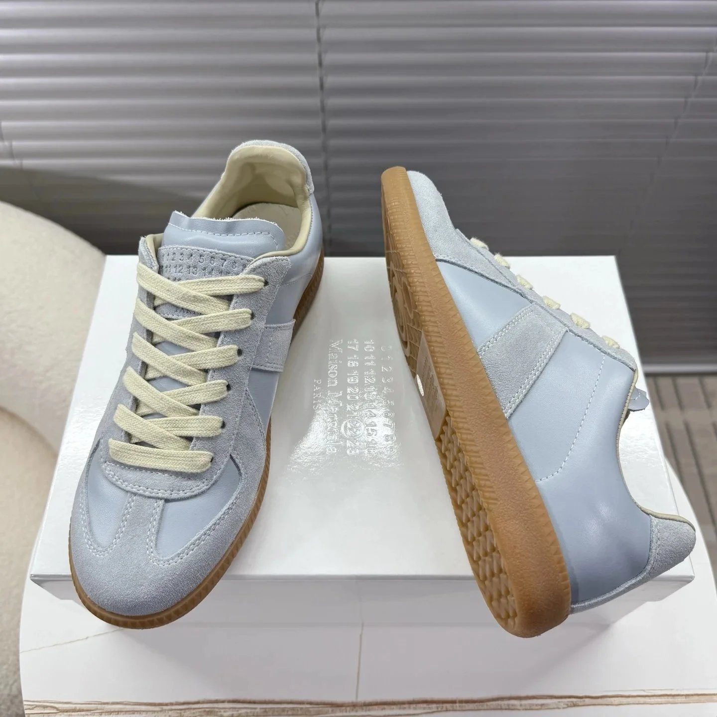 Maison Margiela Sneakers Replica Low-Top Lace-Up — 04