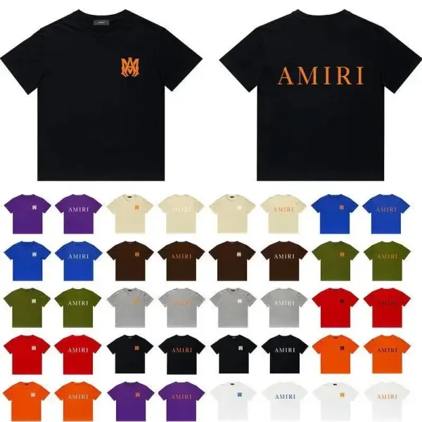 Amiri Logo Graphic T-Shirt Royal Blue - 11