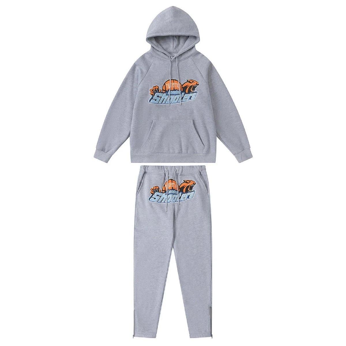 Trapstar Shooters Logo Hoodie and Sweatpants Set Black Casual Set product detail 7 in Litbuy spreadsheet finds