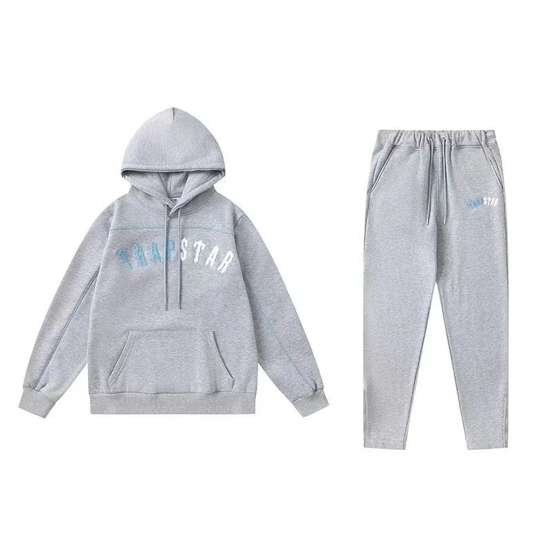 Traphouse x It's A Secret Hoodie and Sweatpants Set Black Multicolor - 4