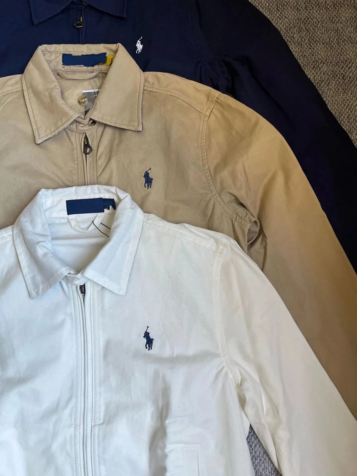 Polo Ralph Lauren Classic Windbreaker Navy Jacket Outerwear product detail 7 in Litbuy spreadsheet finds