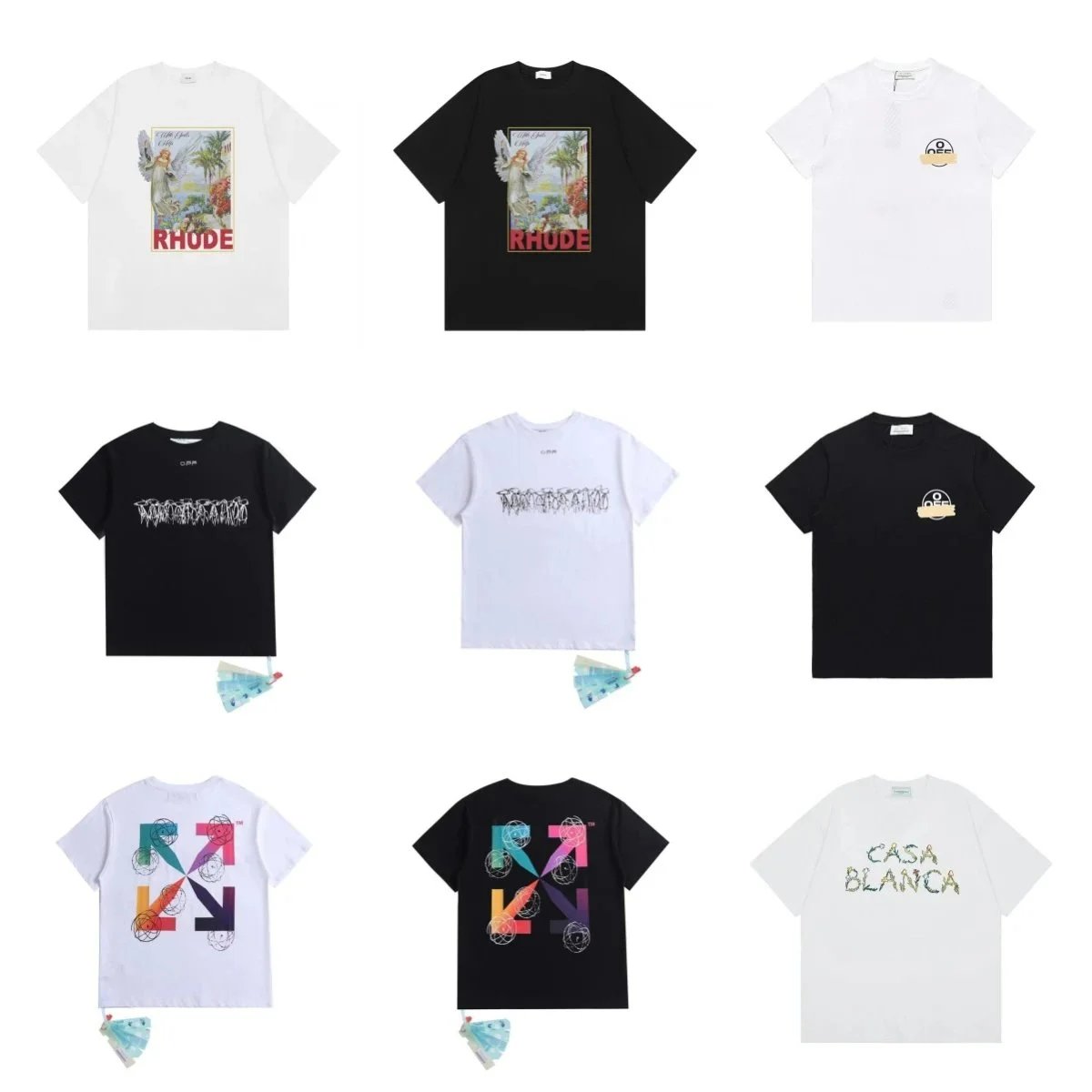 OFF-WHITE T-Shirts [40 styles]