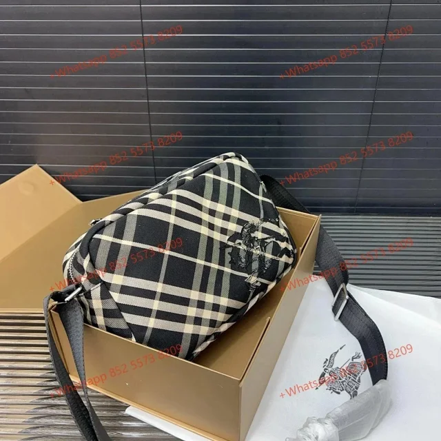 Burberry Handbags Check Top-Handle Handbag product detail image 3
