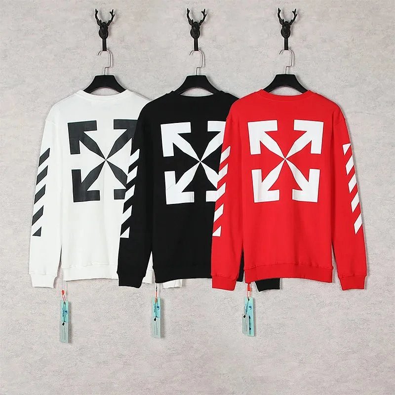 Off-White X Dripping Arrow Logo White Hoodie product detail 2 in Litbuy spreadsheet finds