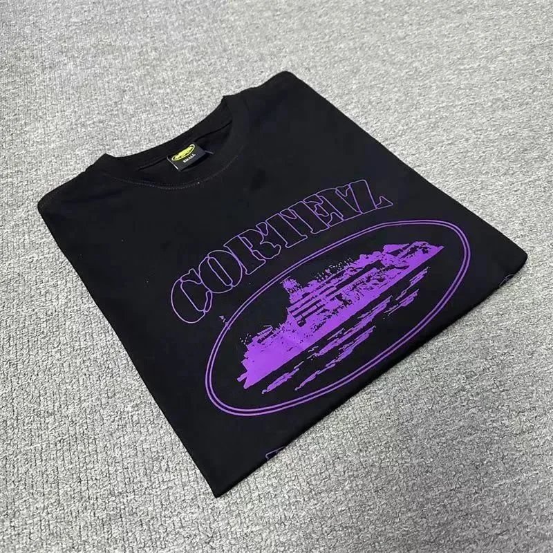 Corky T-Shirt Black White Navy Red Green Blue Yellow Graphic Print