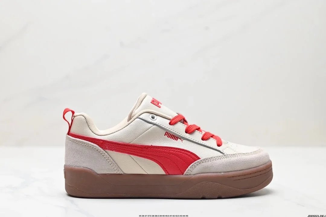 Puma Suede XL Red Casual Sneakers
