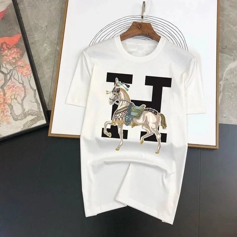 Hermes H Horse Print