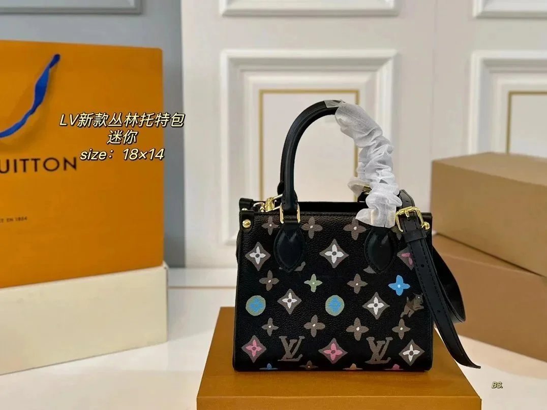 Louis Vuitton Onthego Mini Monogram Empreinte Black Handbag - 9