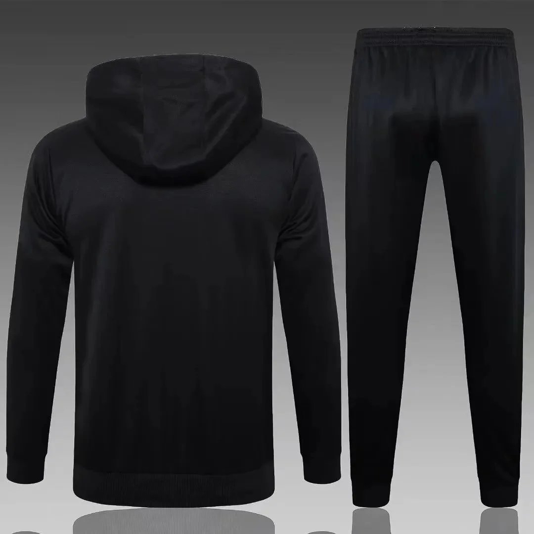 Nike FC Barcelona Black Hooded Track Suit