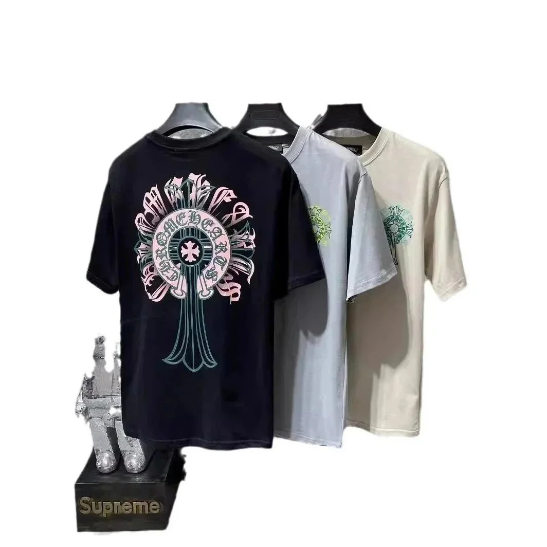 Chrome Hearts Caution Black Graphic Tee