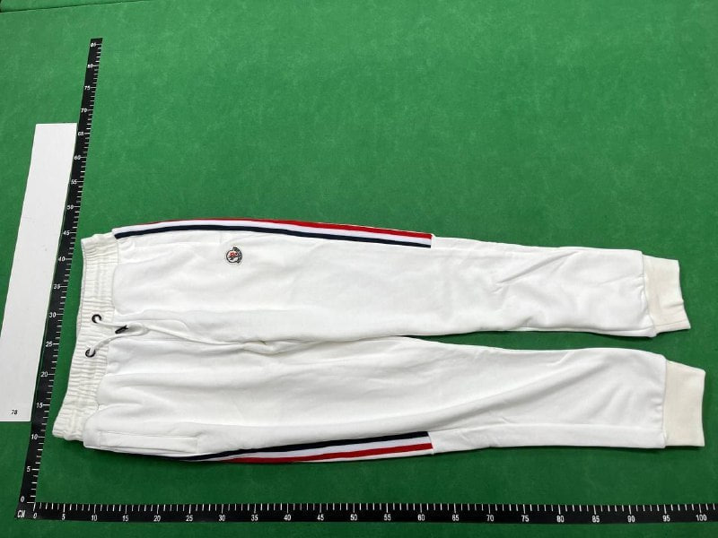 Moncler Track Suit White Striped Sportswear