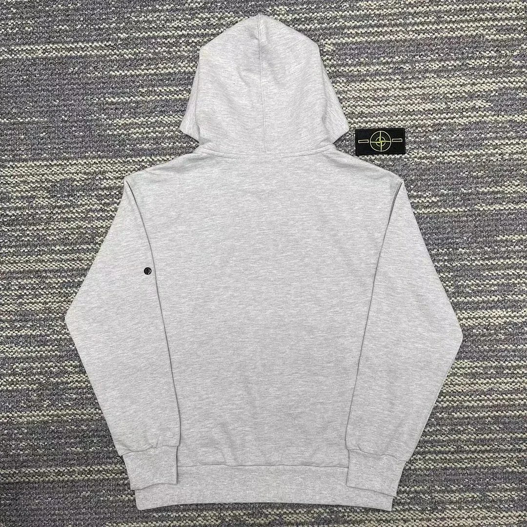 Stone Island Logo Patch Hoodie Army Green Hoodie product detail 9 in Litbuy spreadsheet finds