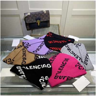 Balenciaga Logo Knit Beanie [6 styles]