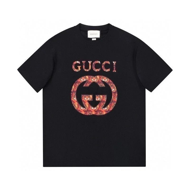 Gucci Donald Duck Print Black Casual T-Shirt