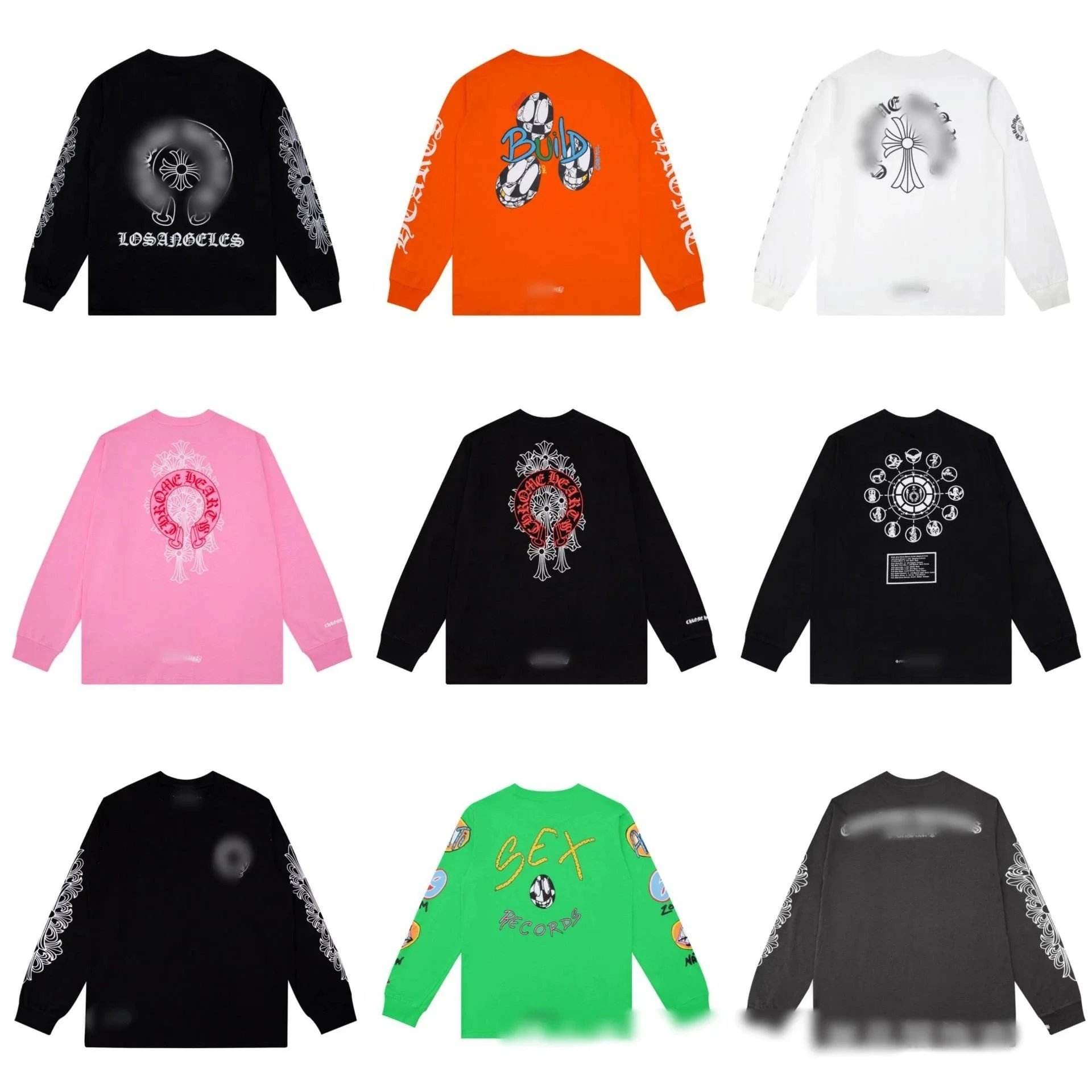 Chrome Hearts Long Sleeve T-Shirts [16 styles]