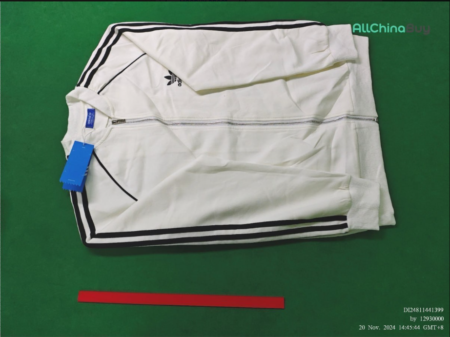 Moncler Track Suit White Striped Sportswear