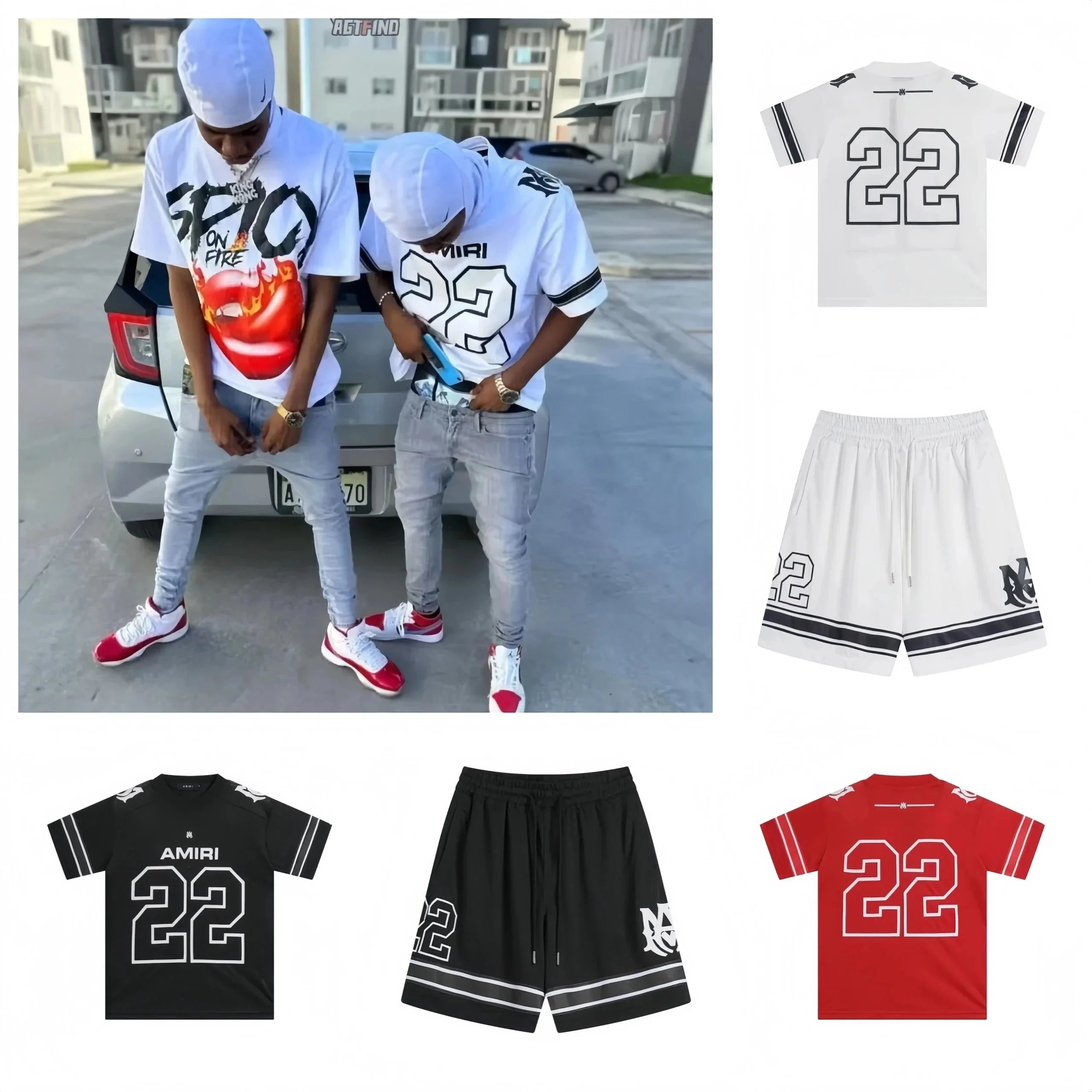 AMIRI 22 Jersey Set [6 styles]