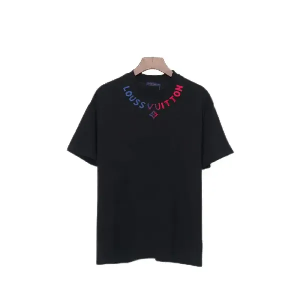 Louis Vuitton Logo Arch T-Shirt Black - 1