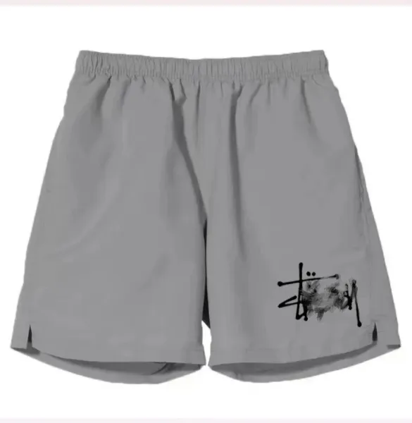 Stüssy Graffiti Logo Mesh Shorts Black - 2