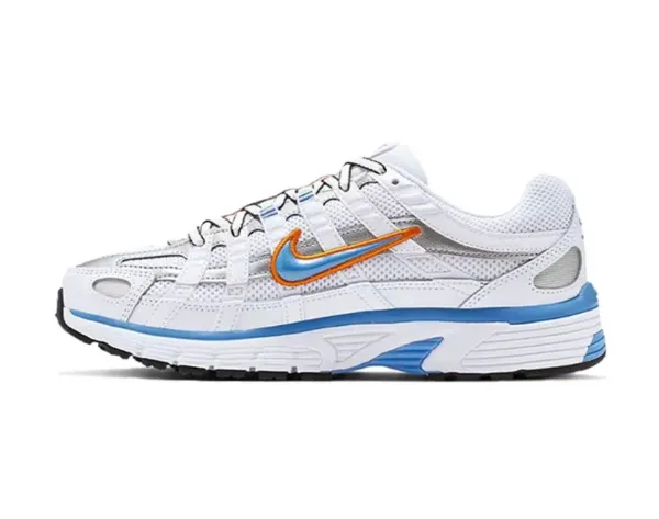 Nike P-6000 White/Black Sneakers - 8