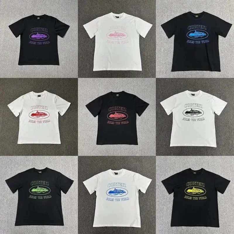 Corteiz Rules The World Graphic Print White T-Shirt product detail 2 in Litbuy spreadsheet finds