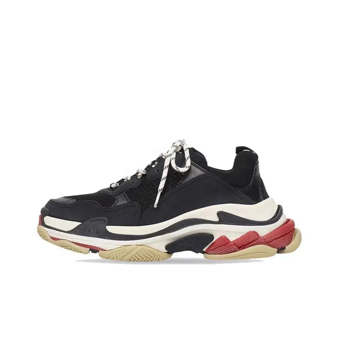 Balenciaga Triple S Black Chunky Sneakers product detail 7 in Litbuy spreadsheet finds