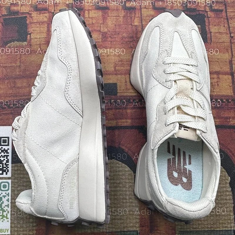New Balance 327 Gray Blue Suede Sneakers Chunky Sneakers product detail 2 in Litbuy spreadsheet finds