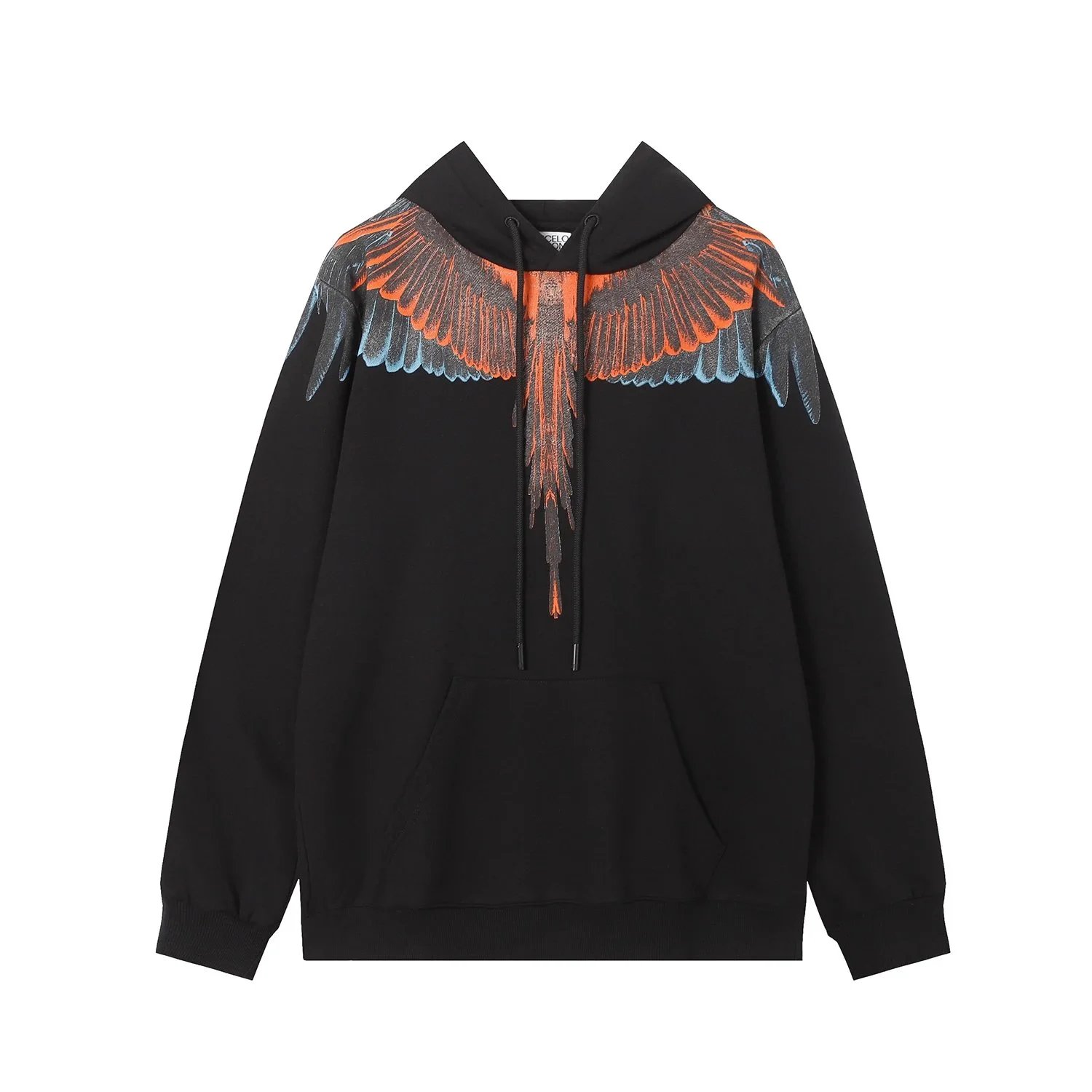 Marcelo Burlon Marcelo Burlon Black Wings Hoodie Black