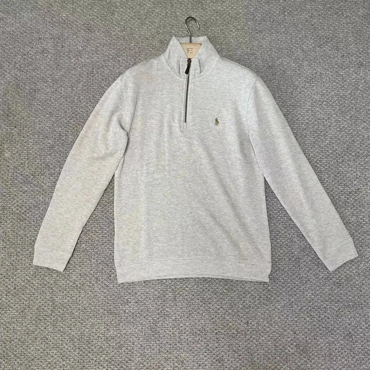 Embroidered Half Zip Hoodie photo 4