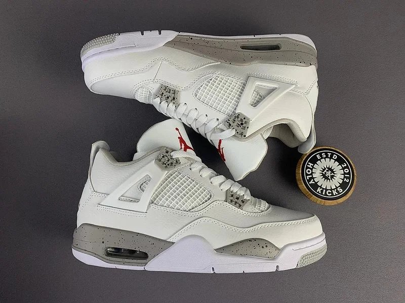 Jordan Air Jordan 4 Yellow Casual Sneakers