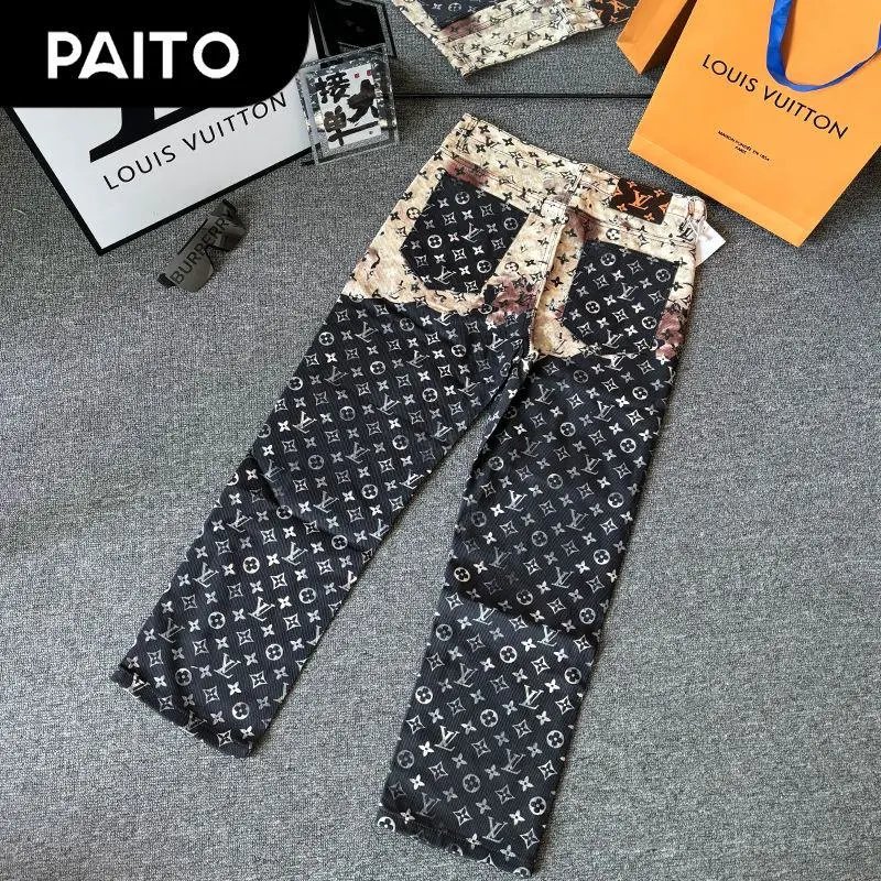 Louis Vuitton Jeans Monogram straight-leg — 1
