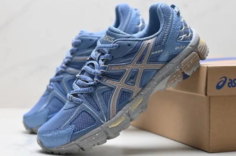 ASICS ASICS Gel-Kayano 26 Blue & Gold Sneakers Blue