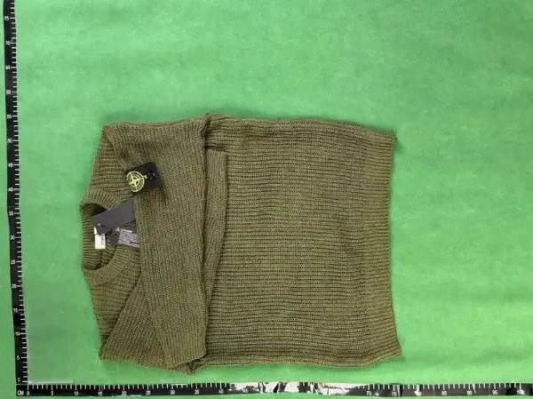 Stone Island Knit Sweater Lime Green - 5