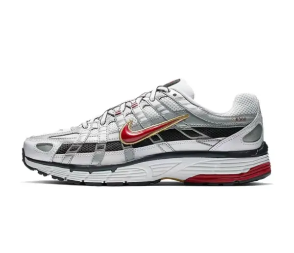 Nike P-6000 White/Black Sneakers - 5
