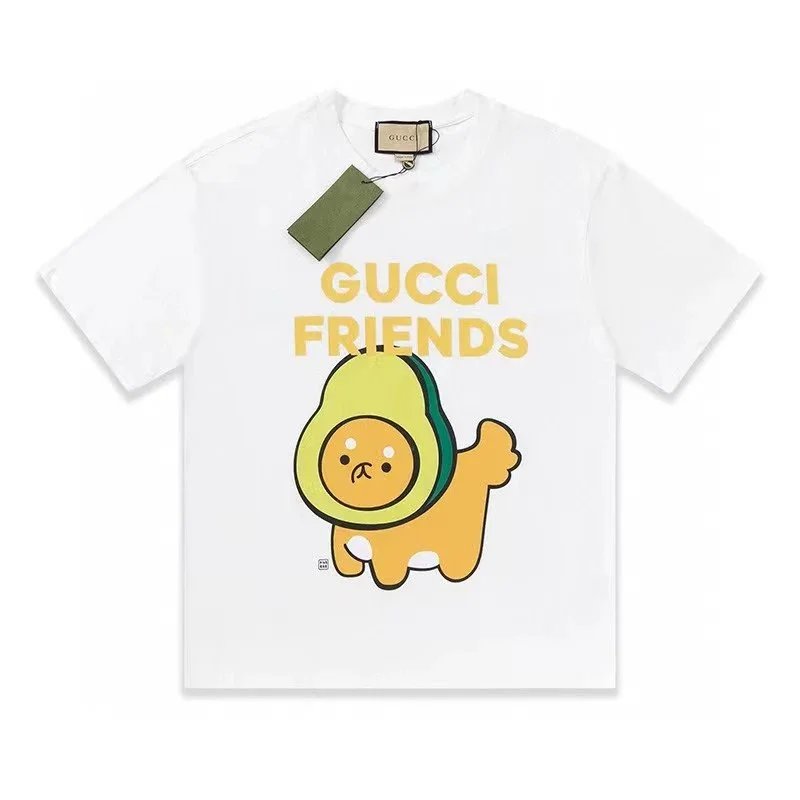 Gucci Donald Duck Print Black Casual T-Shirt