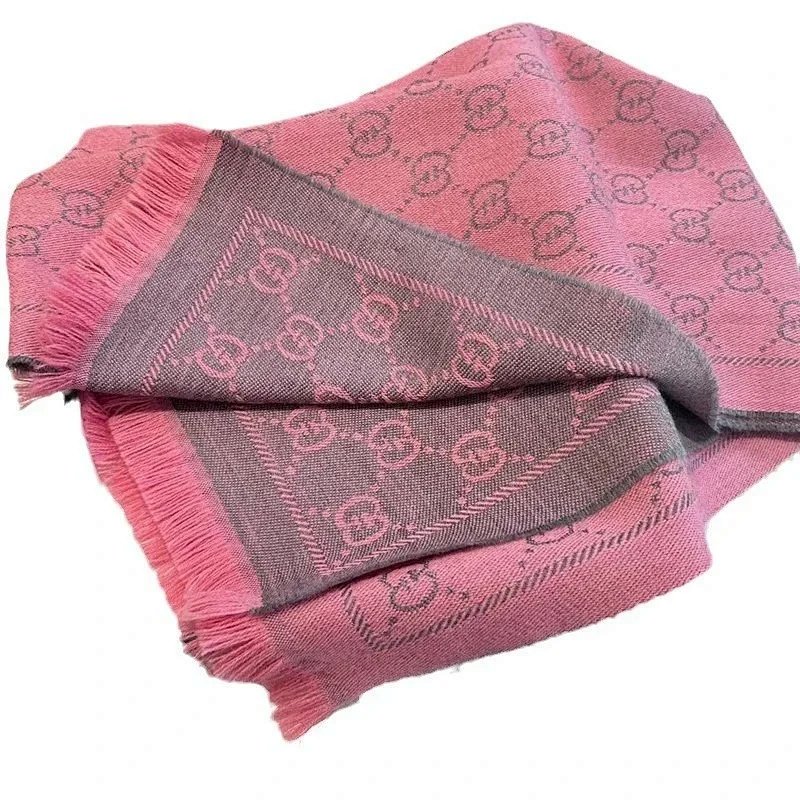 Gucci GG Marmont Cashmere Scarf Brown Scarves product detail 2 in Litbuy spreadsheet finds