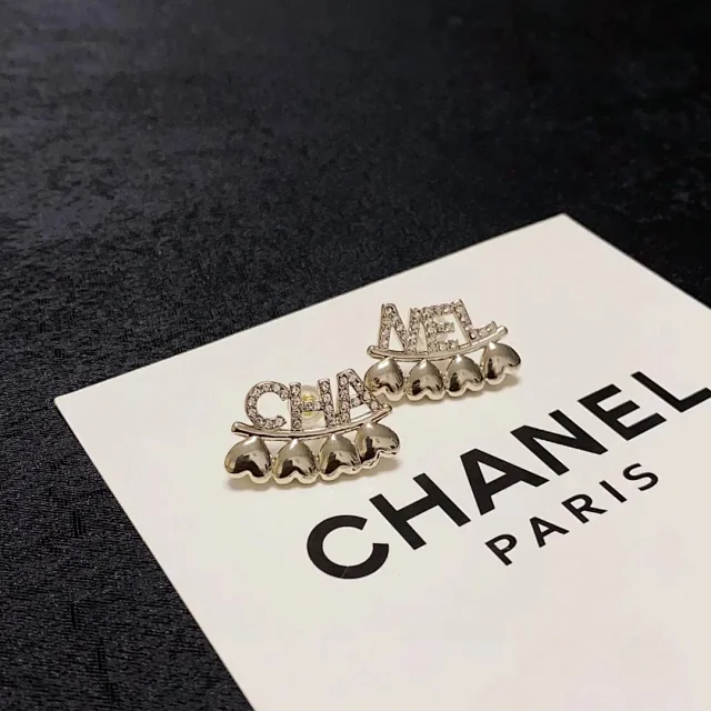 Chanel Jewelry CC Logo Earrings product detail image 2