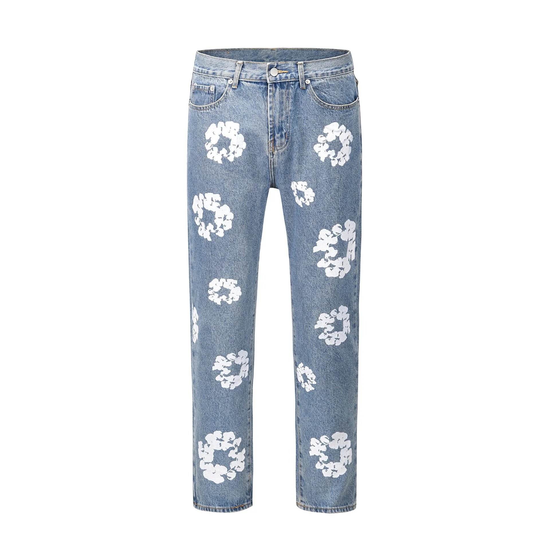 Ikun Floral Wreath Print Sweatpants