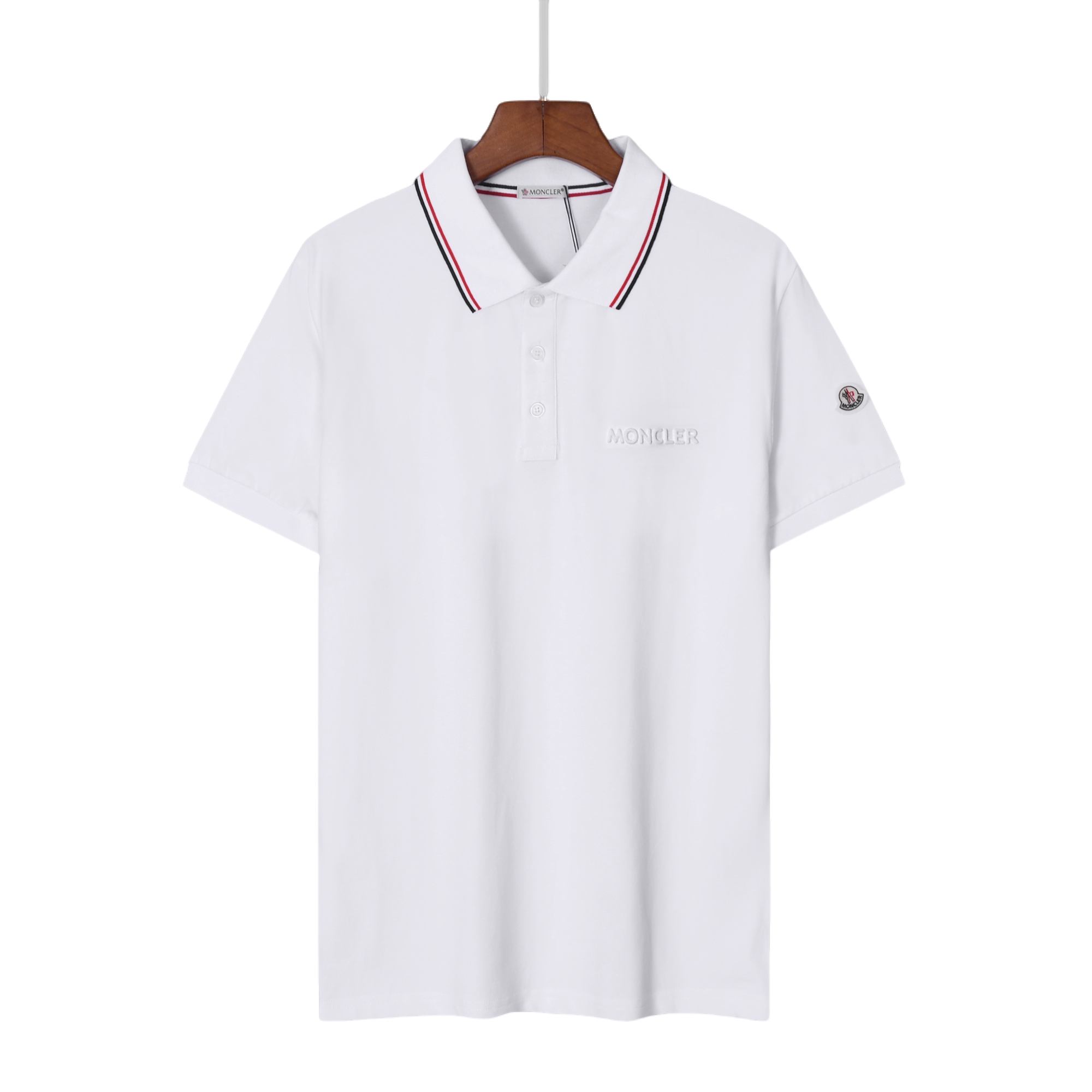 Moncler Shirts Short-Sleeve Polo Shirt image 5