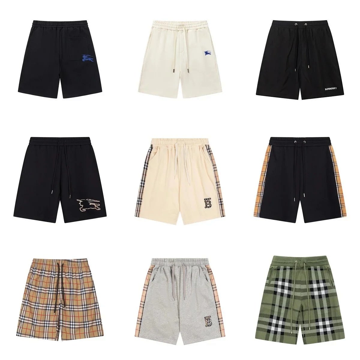 Burberry Monogram Patch Shorts White product detail 2 in Litbuy spreadsheet finds