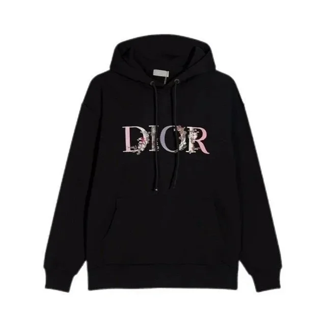 Dior Hoodies & Sweatshirts Hooded Sweatshirt with CD Logo or Oblique Pattern product detail image 9