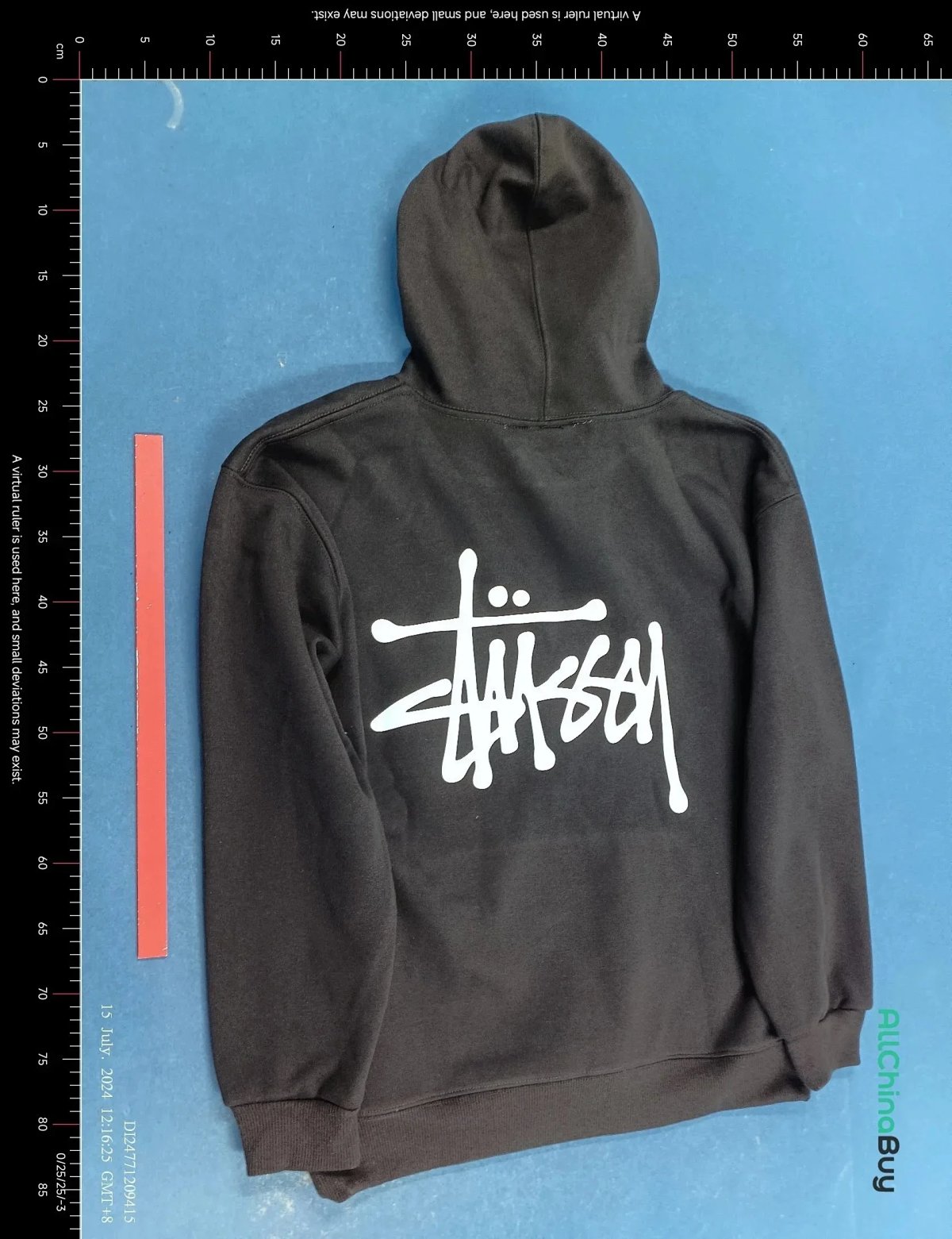 Stussy Graphic Hoodie Beige Hoodie product detail 5 in Litbuy spreadsheet finds